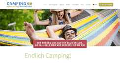 Desktop Screenshot of camping-woerthersee.at